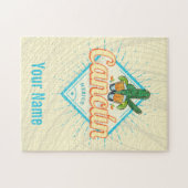 Puzzle Cancun Mexique Dancing Cactus Tequila Vintage (Horizontal)