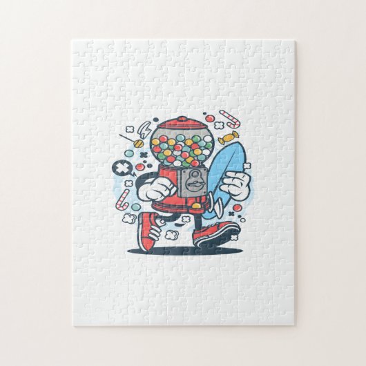 Puzzle Candy Machine Surfer (Vertical)
