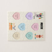 PUZZLE "CANDY & RABBITS" PERSONNALISÉ (Horizontal)