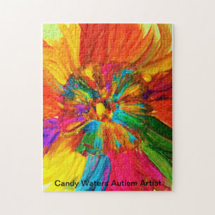Puzzle Candy Waters Artiste de l'autisme