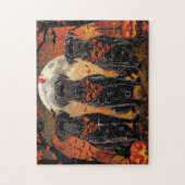 Puzzle Cane Corso Halloween Épouvantable (Vertical)