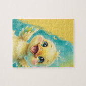 Puzzle Caneton joyeux (Horizontal)