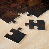 Puzzle Caniche Halloween Effrayant (Côté)
