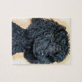 Puzzle Caniche noir (Horizontal)