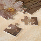 Puzzle Canicule lunaire avec fleurs Printemps Art (Côté)