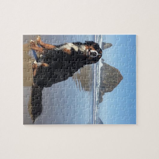Puzzle Cannon Beach bernois Mountain Dog (Horizontal)