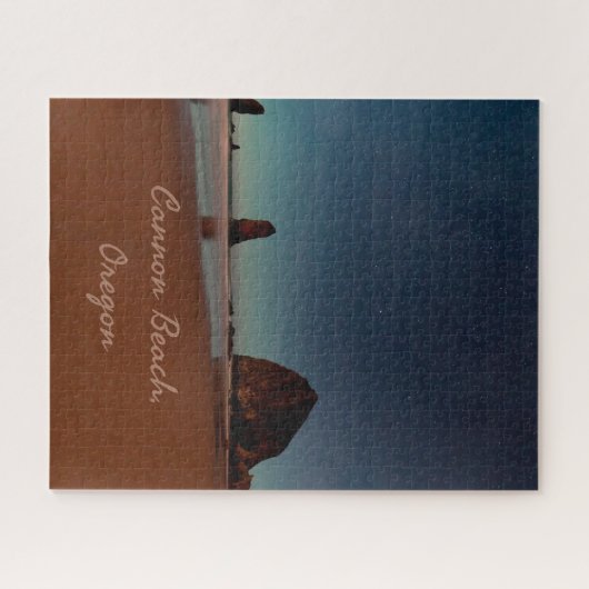 Puzzle Cannon Beach Oregon Haystack Rock (Horizontal)