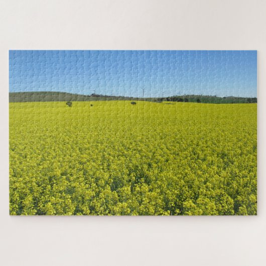 Puzzle canola jaune (Horizontal)