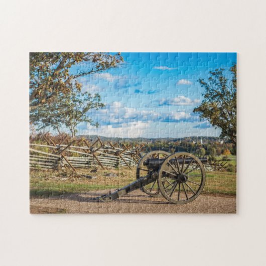 Puzzle Canons at Gettysburg (Horizontal)