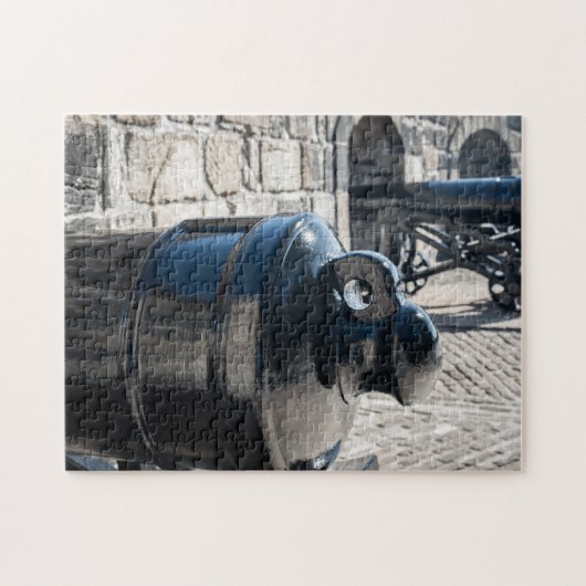 Puzzle Canons château d'Édimbourg. (Horizontal)