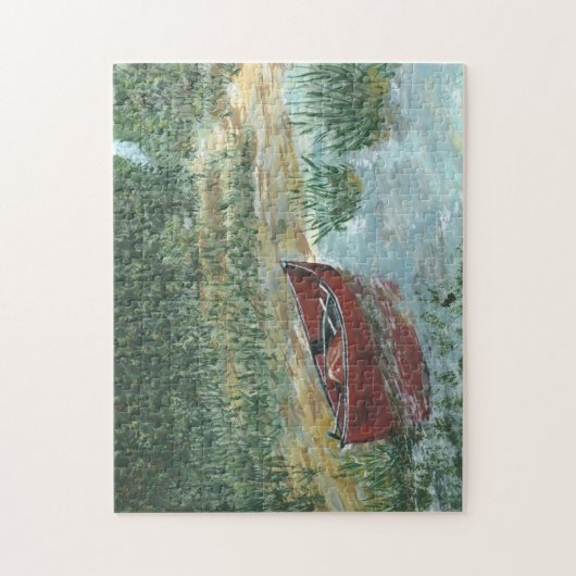 Puzzle Canot rouge dans la touffe (Vertical)