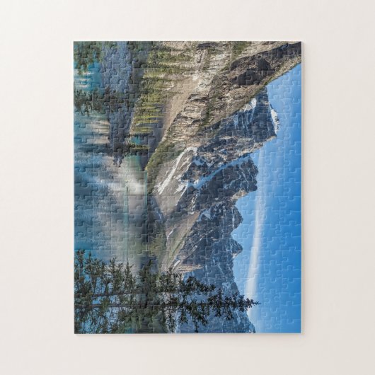 Puzzle Canot sur le lac Moraine (Vertical)