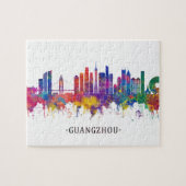 Puzzle Canton Chine Skyline (Horizontal)