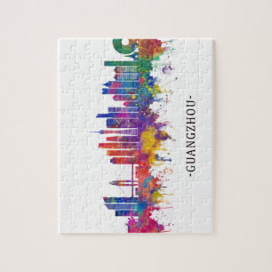 Puzzle Canton Chine Skyline