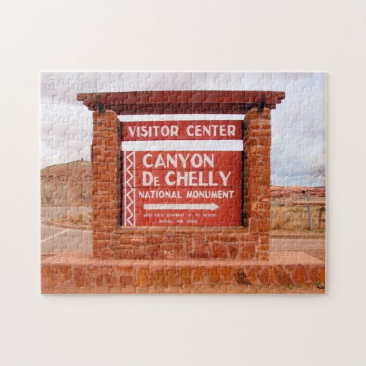Puzzle Canyon d'Arizona De Chelly. (Horizontal)