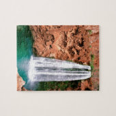 Puzzle Canyon grand Arizona de Havasupai Mooni de cascade (Horizontal)