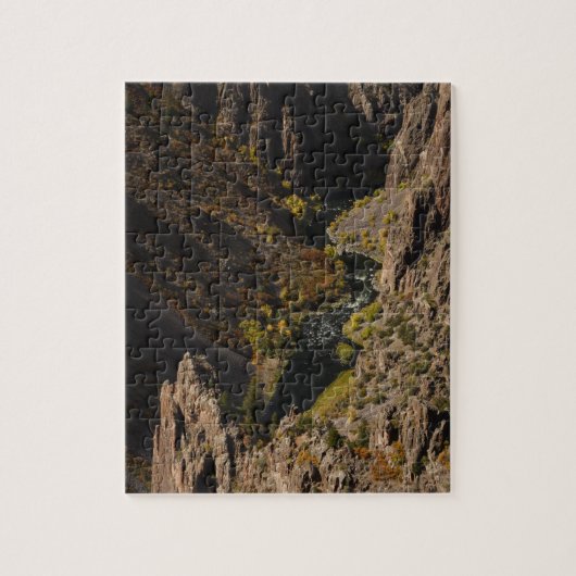 Puzzle canyon noir (Vertical)