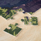 Puzzle Canyon noir du parc national Gunnison CO (Côté)