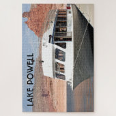 Puzzle Canyon Odyssey bateau, Lac Powell, Arizona (Vertical)