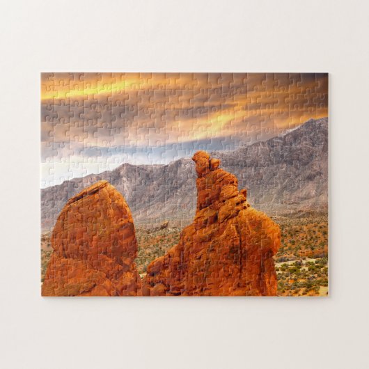 Puzzle Canyon Red Rock Nevada. (Horizontal)