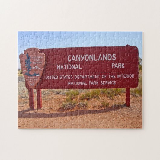 Puzzle Canyonlands National Park Utah. (Horizontal)