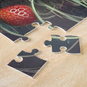 Puzzle Caoutchouc de fraise Cannabis (Côté)