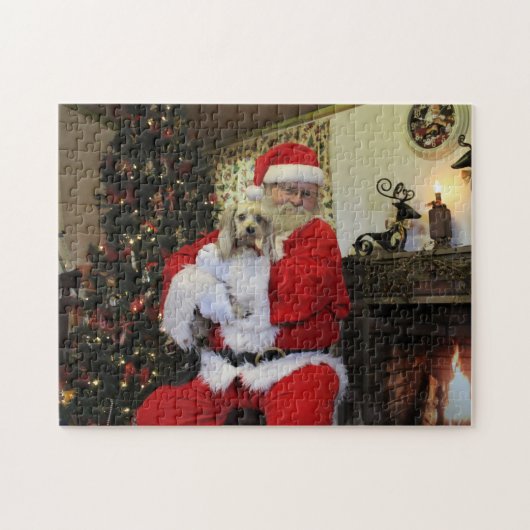 Puzzle Caoutchouteux et Père Noël (Horizontal)