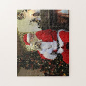 Puzzle Caoutchouteux et Père Noël (Vertical)