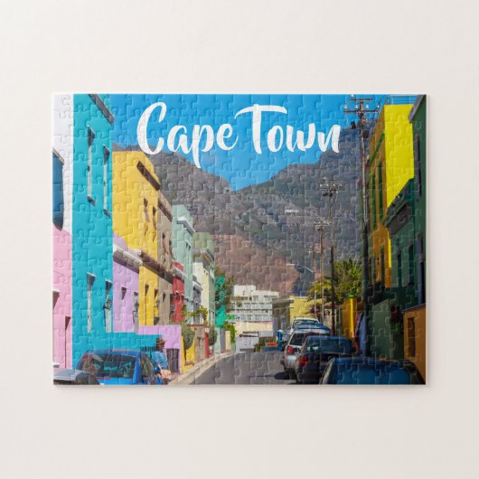 Puzzle Cap Bo-Kaap Ville Afrique du Sud (Horizontal)