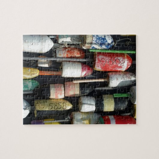 Puzzle Cape Cod Lobster Pots flottants (Horizontal)