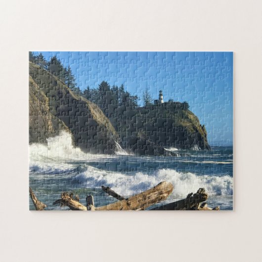Puzzle Cape Disappointment Lighthouse, Washington (Horizontal)
