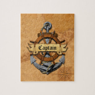 Puzzle Capitaine Anchor et roue