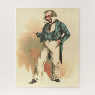 Puzzle Capitaine Cuttle de Dombey et Son