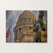 Puzzle Capitale Oklahoma. (Horizontal)
