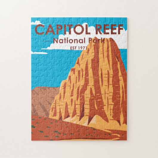 Puzzle Capitol Reef National Park Cathedral Valley Loop (Vertical)