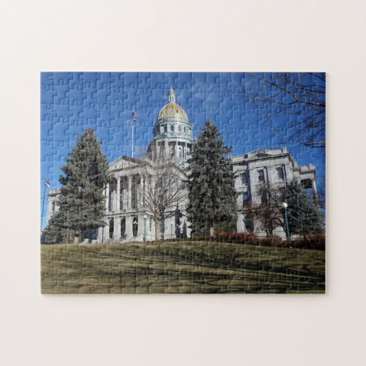 Puzzle Capitole de l'État de Denver Colorado (Horizontal)