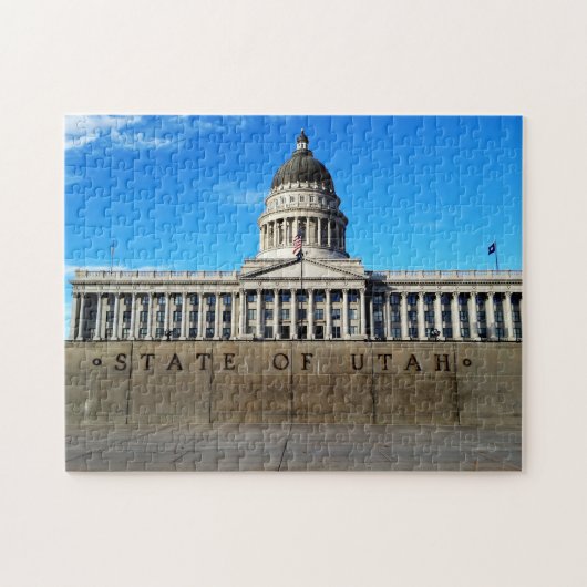 Puzzle Capitole de l'État de l'Utah. (Horizontal)