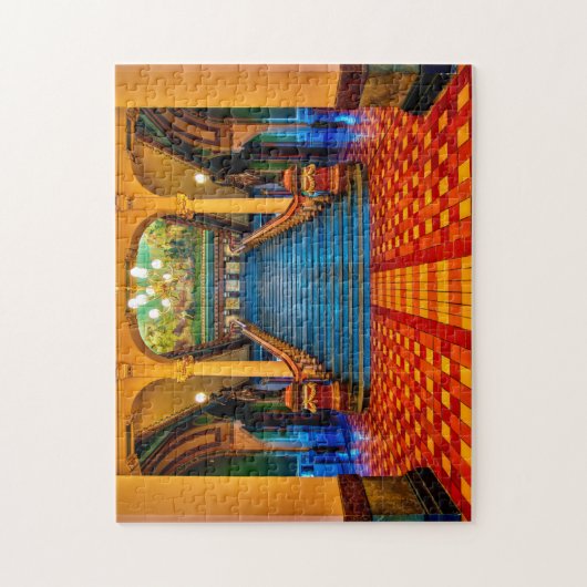 Puzzle Capitole De L'État Des Moines. (Vertical)