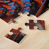 Puzzle Capitole De L'État Des Moines. voeux de Noël (Côté)