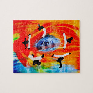 puzzle capoeira mma martiel arts brazilië ax ging legpuzzel