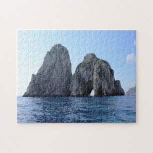 Puzzle Capri Faraglioni - Photographie de la mer Méditerr