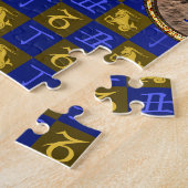 Puzzle Capricorne & Bœuf de feu (Côté)