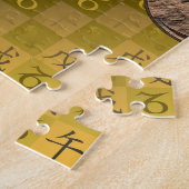 Puzzle Capricorne & Cheval de Terre (Côté)