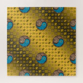Puzzle Capricorne & Cheval d'eau (Horizontal)