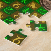 Puzzle Capricorne & Chèvre de terre (Côté)
