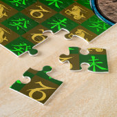 Puzzle Capricorne & Chèvre d'eau (Côté)