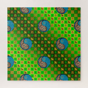 Puzzle Capricorne & Chèvre d'eau