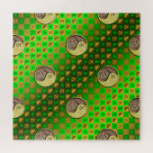 Puzzle Capricorne & Chèvre Métal (Horizontal)