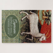 Puzzle Capricorne chèvre signe Zodiac fête d'anniversaire (Horizontal)