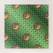 Puzzle Capricorne & Chien de Feu (Horizontal)
